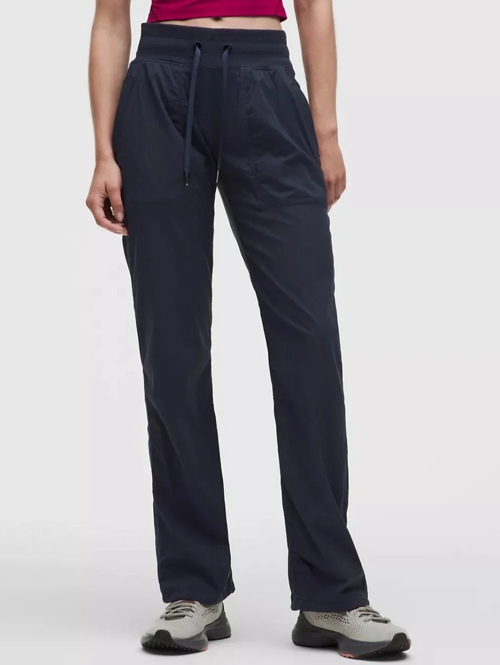 Lululemon True Navy Dance Studio Mid Rise Pants Size 6 31.5 Inch Inseam NWT